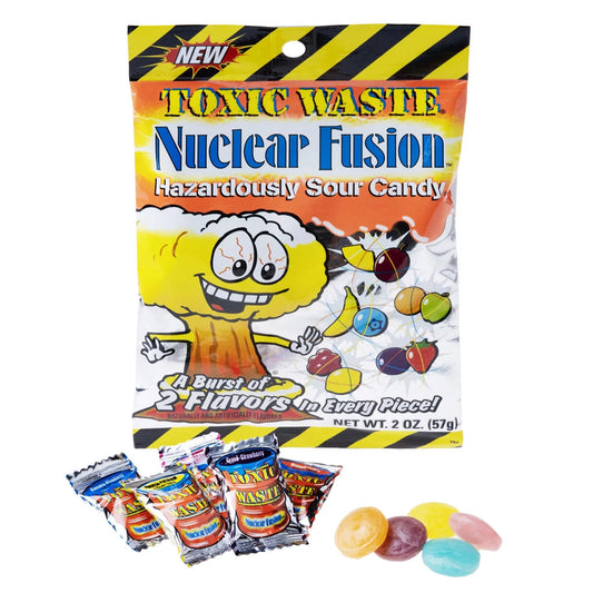 Toxic Waste Nuclear Fusion USA - Caramelle super acide (57g) bundle candy online halal