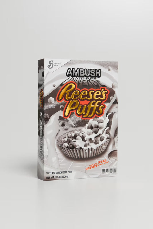 Reese’s Puffs Ambush Silver Universe Limited Edition Drop Pack ambush dolce Reese's puffs stuff