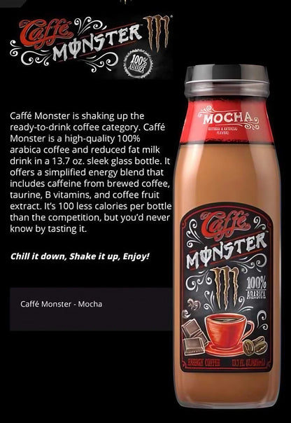 Monster Caffé Mocha 405ml USA - sku: 1217