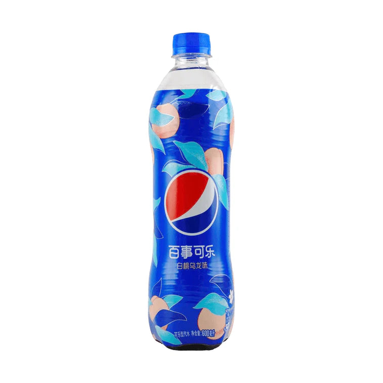 Pepsi White Peach Oolong (China) - Pepsi alla Pesca Bianca e Bamboo [500ml]