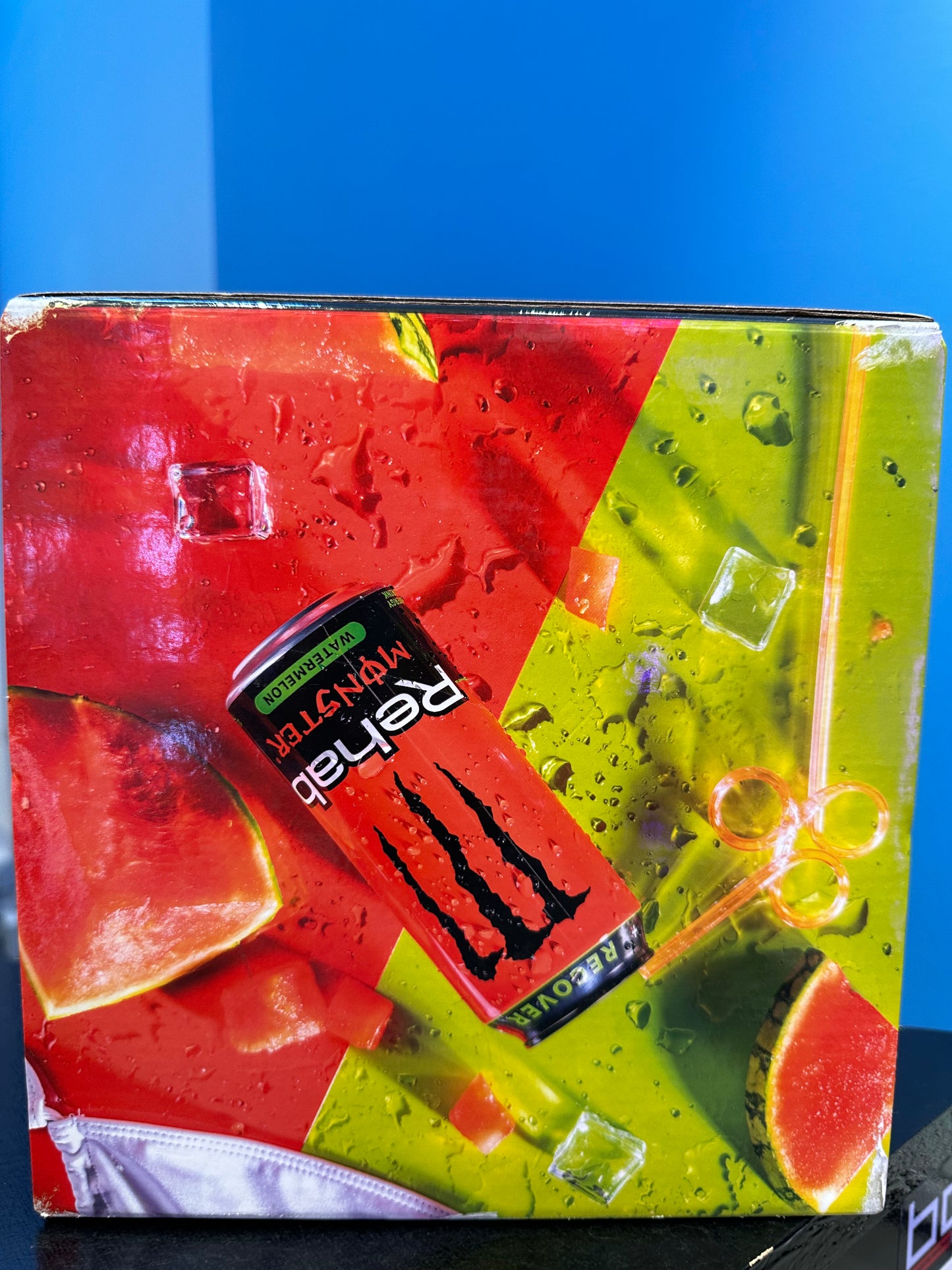 Monster Energy Recover Rehab Watermelon Promo Box (Lattine Originale Piene ) b2b monster monster energy monster pack pack rare