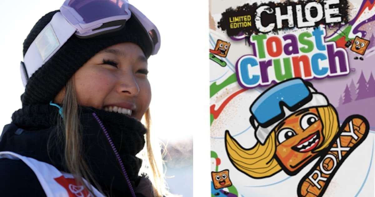 Chloe Kim Toast Crunch Limited Edition "da collezione" chloe Kim stuff