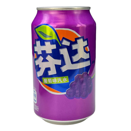 Fanta Grape China - Fanta gusto Uva (330ml) bevande bundle drink online Japan