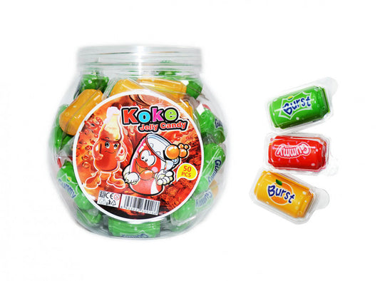 * Koke Jelly Candy (50pc - 500g)