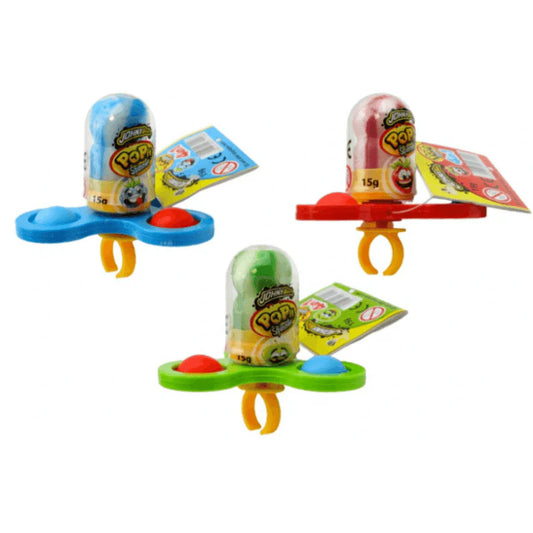 Pop It Spinner - Lecca Lecca fruttato con giocattolo spinner (15g) candy online