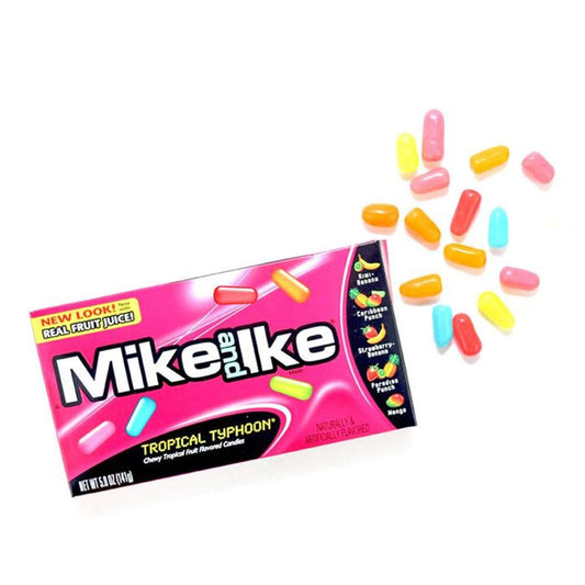 Mike and Ike Tropical Typhoon USA - Caramelle morbide alla frutta tropicale (141g) bundle candy online gluten-free