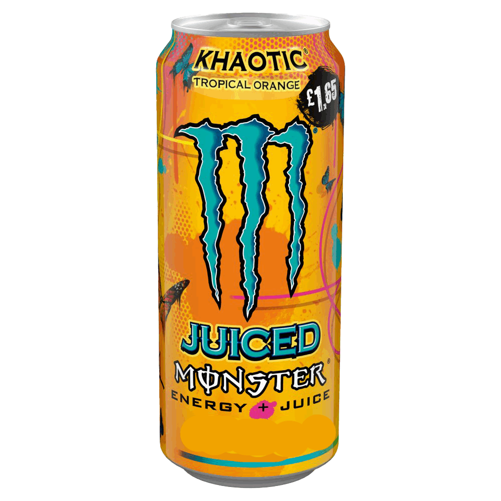 Monster Energy Juiced Khaotic Tropical Orange (UK) [£ 1.65] - 