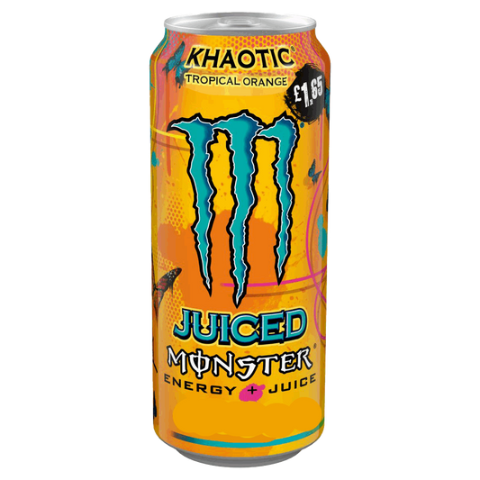 Monster Energy Juiced Khaotic ( Tropical Orange ) UK £ 1.65 bundle energy online