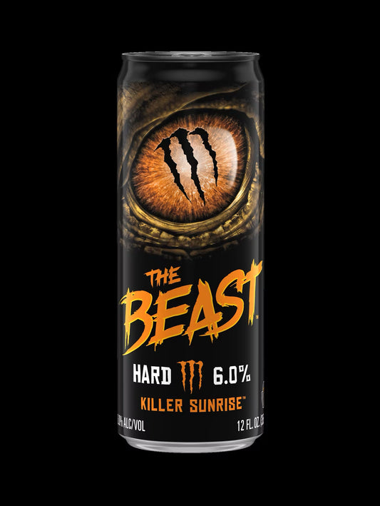 Monster Energy THE BEAST #2 Killer Sunrise (355ml) [**little dents]