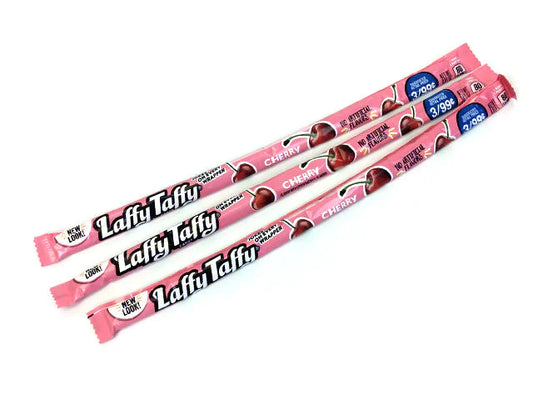 Laffy Taffy Cherry USA - Caramella morbida gusto ciliegia (23g) bundle candy online