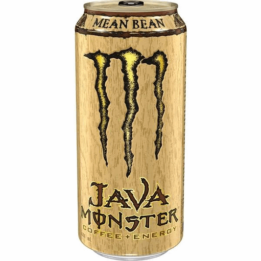 Monster Energy Java Mean Bean sku: 028 (old) ( leggete ammaccature ) rare