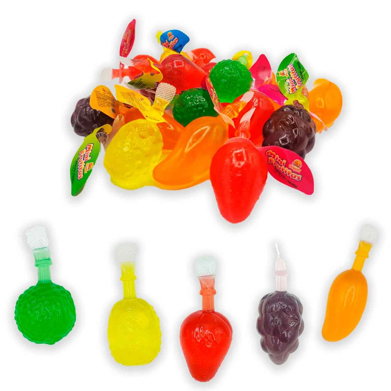 Mini Frutitas Jelly Fruits - Gelatine fruttate (700g - 20pz ) candy online caramelle jelly fruits