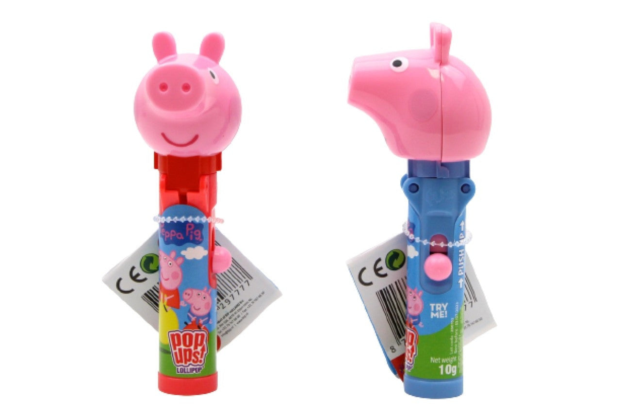 Bip Peppa Pig Lolly Pop Up (10g) candy online caramelle funny candy sour potty