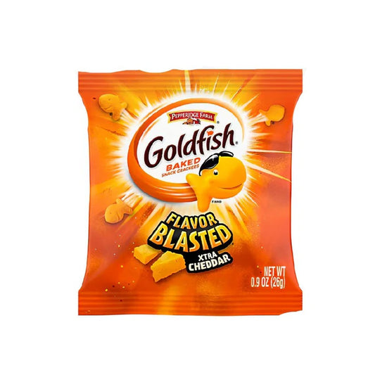 Gold Fish Xtra Ceddar - cracker al formaggio (26g) salato