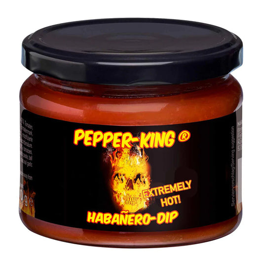 Pepper - King Habanero Dip - Salsa piccante all'Habanero (250g) bundle salato