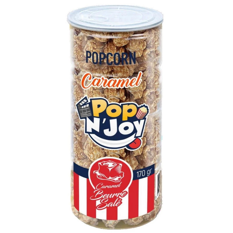 Pop N’ Joy Pop Corn Salted Caramel (170g) dolce gluten free glutenfree Pop n joy popcorn salato