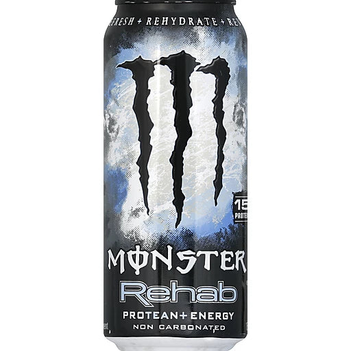 Monster Energy Rehab Protean 15g Protein 458ml sku: 0811 ( READ DENTS )