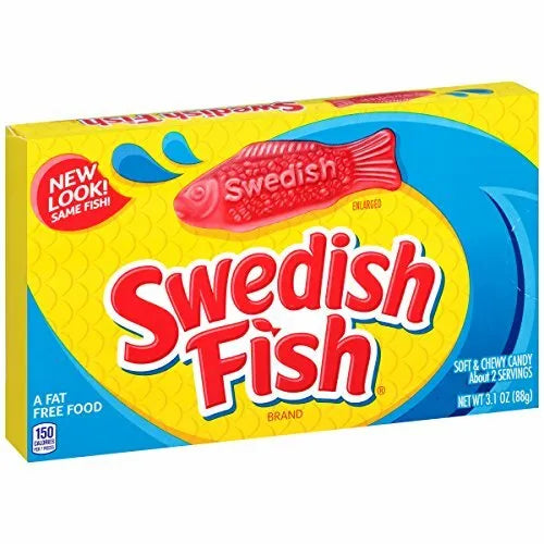 Swedish Fish USA - Caramelle morbide fruttate (88g) bundle candy online