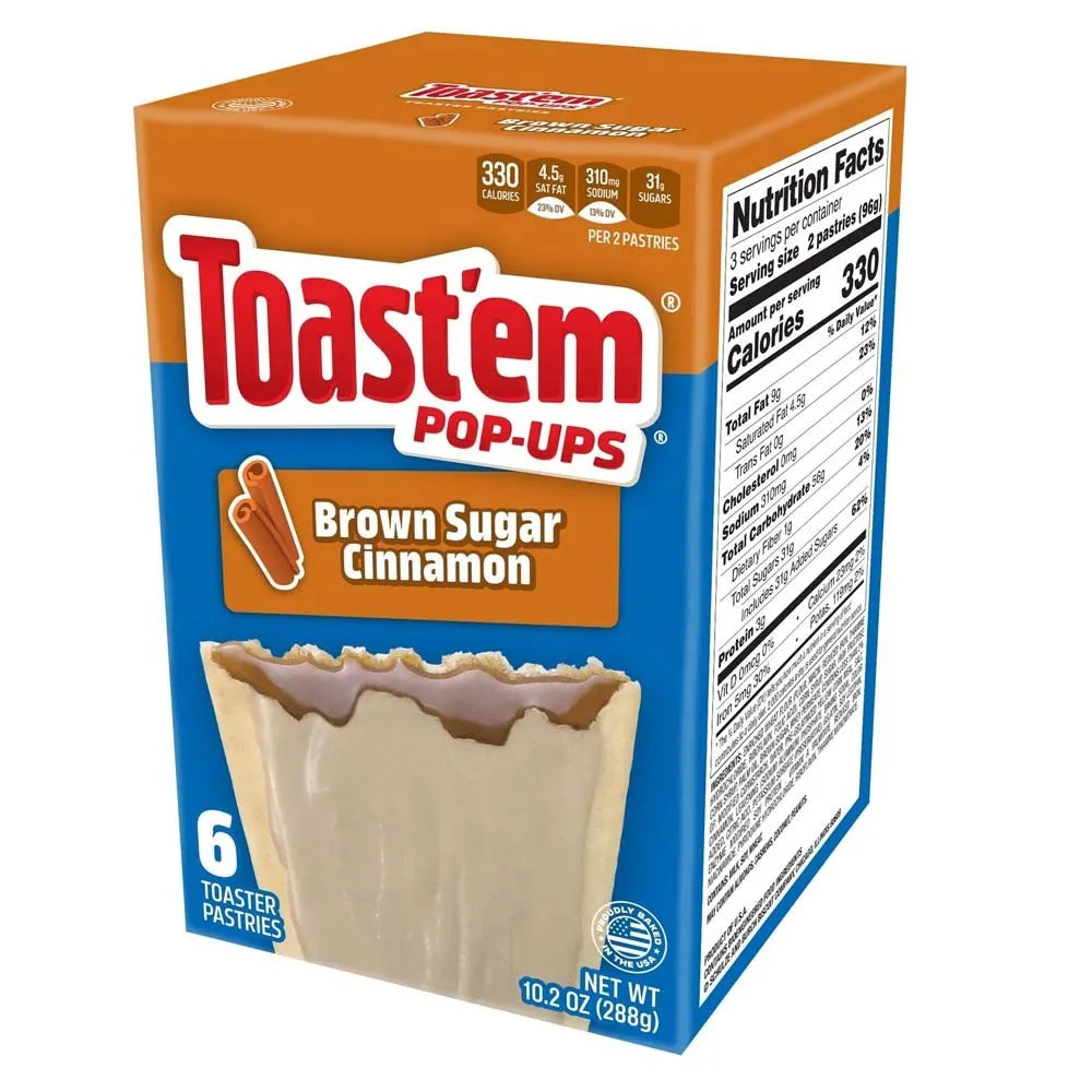 Toast’em Smores (USA) - Biscotti Ripieni con Marshmallow & Cioccolato (6pz-288g)