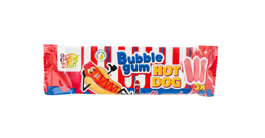 Bubblegum HotDog - Gomma da Masticare Fruttata a forma di HotDog (22g) candy online