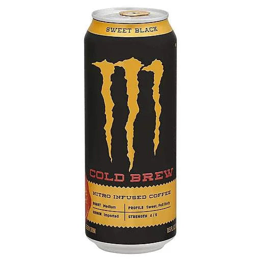 Monster Java Cold Brew Sweet Black USA sku: 0421 N ( alcune lattine possono avere micro ammaccature ) energy online