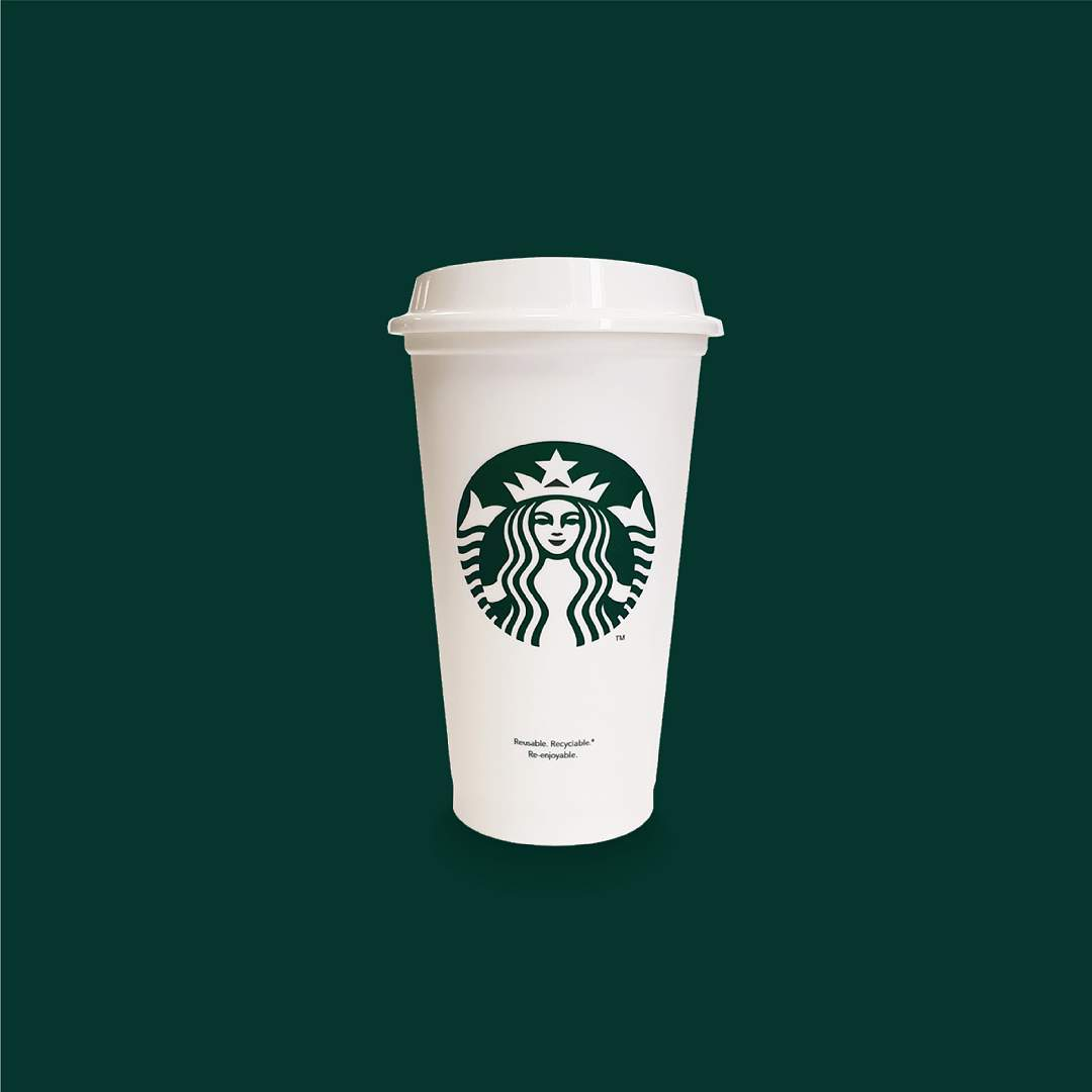 Starbucks Reusable Hot Cup 16oz. + Top-Monster-starbucks,stuff