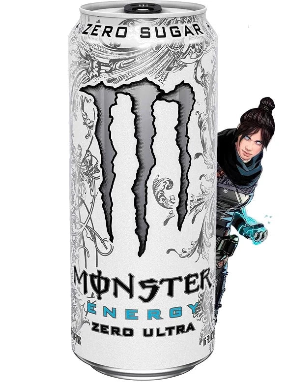 Monster Energy Zero Ultra USA - White Top Apex Legends sku: 0421B
