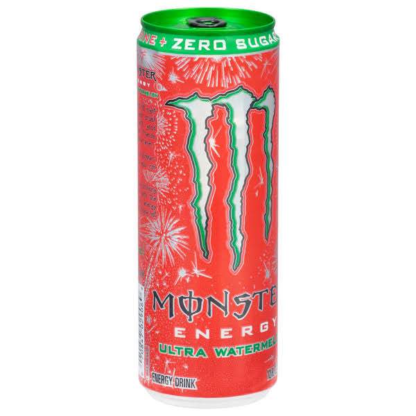 Monster Energy Ultra Watermelon 355ml USA (prodotto con possibili micro ammaccature )-Monster-energy,energy drink,monster,monster energy,newest