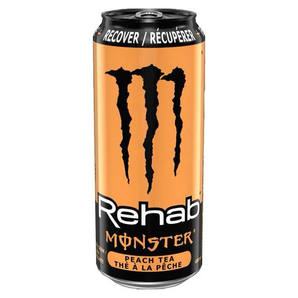 Monster Energy Recover Rehab Peach Tea Canada-Monster-energy,energy drink,monster,monster energy
