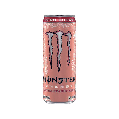 Monster Energy Ultra Peachy Keen 355ml USA sku: 0921 N (prodotto danneggiato/ ammaccato )