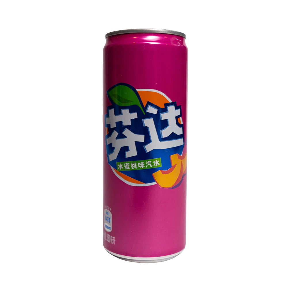 Fanta White Peach 330ml CHN - bevande