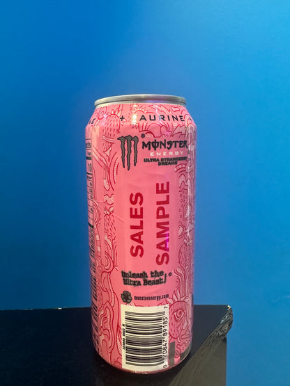 Monster Energy Ultra Strawberry Dreams Sales Sample - Energy Drinks