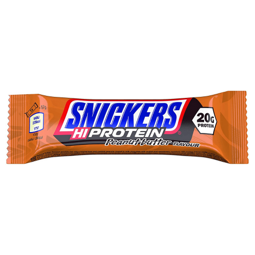 Snickers Hi Protein Bar Peanut Butter Flavour 20g protein - Barretta Proteica Snickers cioccolato protein protein bar proteine snickers