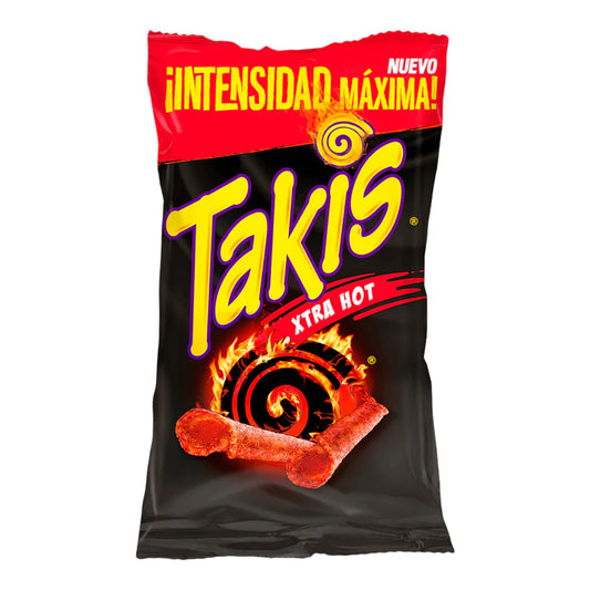 Takis Xtra Hot Extra Hot Corn Chips 90g hot salato Takis