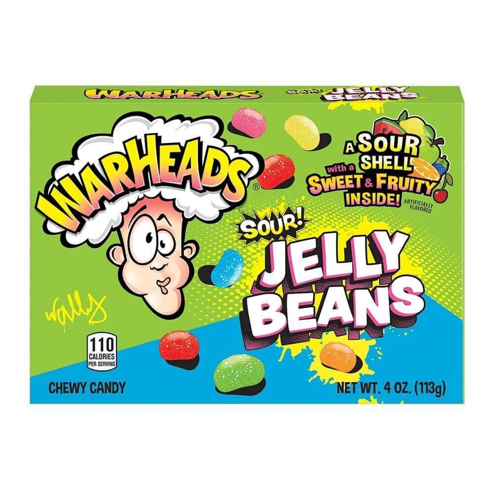 Warheads Sour Jelly Beans-Warheads-caramelle,warheads