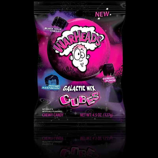 Warheads Galactic Mix Cubes (99g) - caramelle