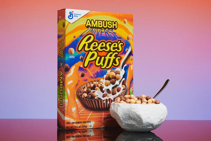 Reese’s Puffs Ambush Universe Family Size Limited Edition commercial Pack ambush dolce Reese's puffs stuff