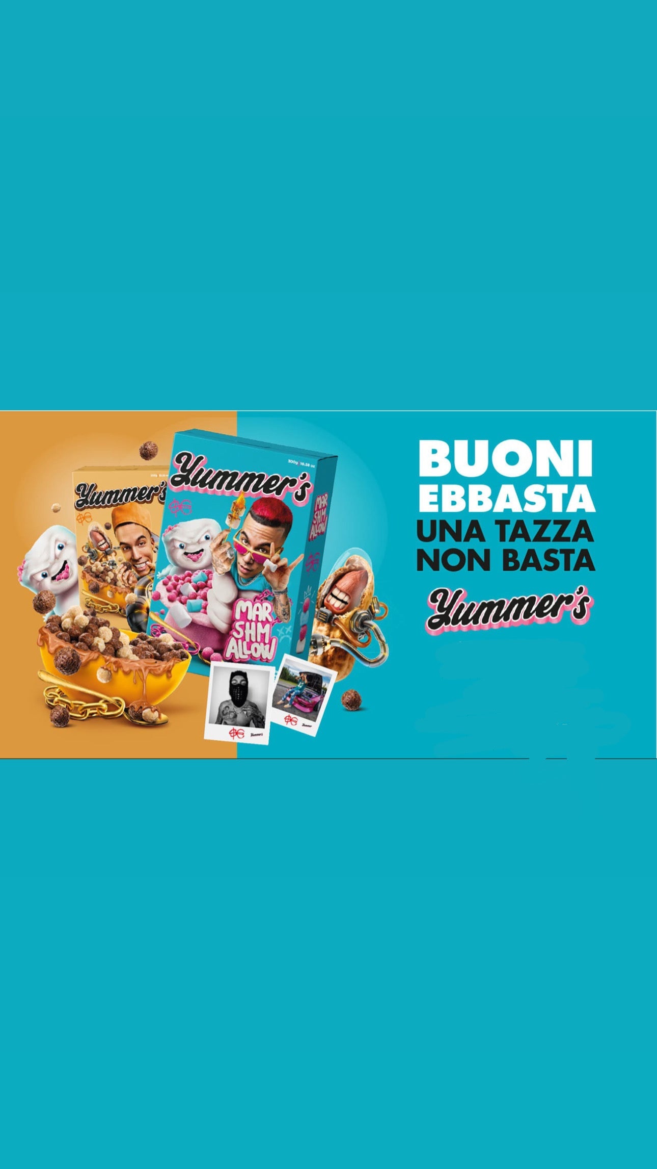 SFERA EBBASTA CEREALI YUMMER'S PEANUT BUTTER 1 edizione - dolce