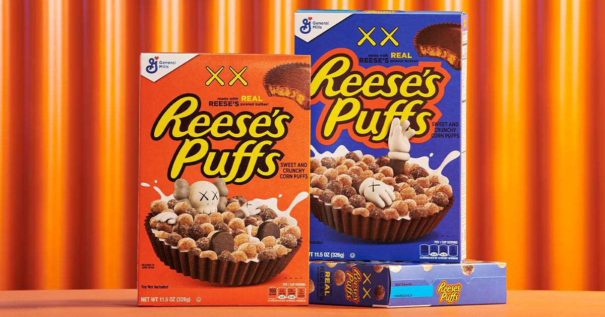 Reese’s Puffs x KAWS Original Limited Edition  1* edition "da collezione"-Mr. Marshmallow American Market-kaws,stuff,supreme