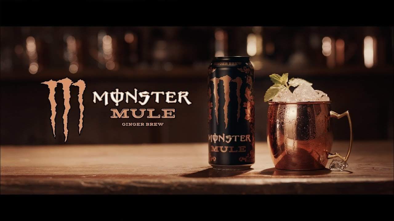 Monster Mule Ginger Brew USA Colored Top 473ml sku: 0619 N