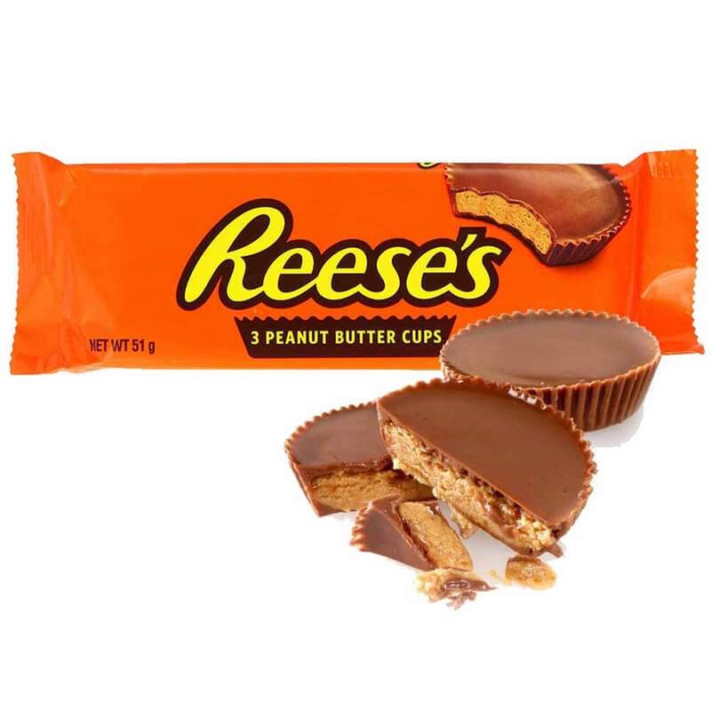 Reese's 3 Peanut Butter Cups-Reese's-cioccolato,reeses